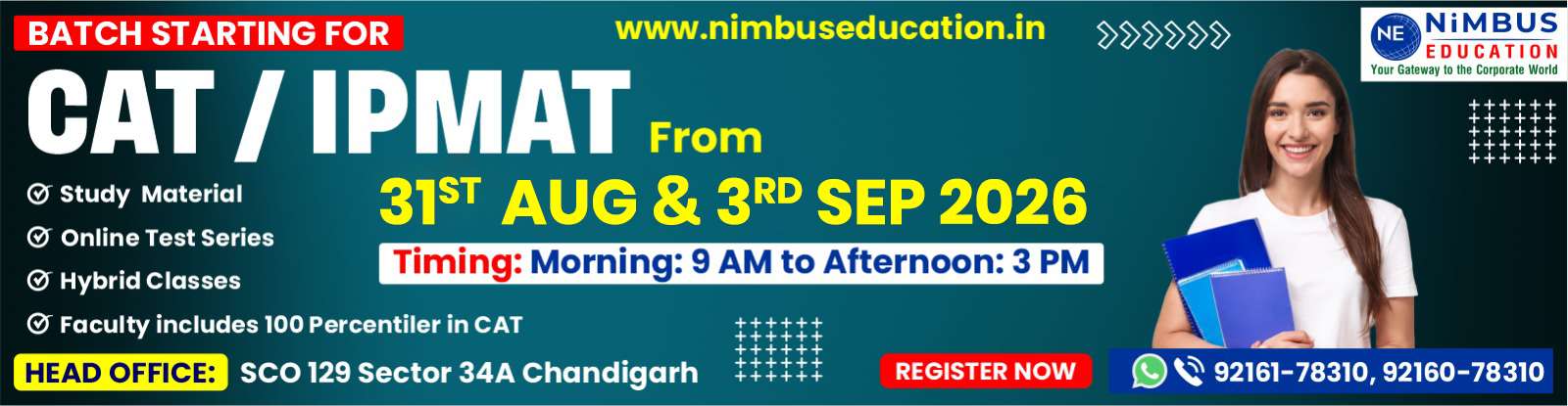 WEB BANNER NEW BATCH STARTIG FOR CAT IPMAT NIMBUS EDUCATION 31 AUG 3 SEP (1)